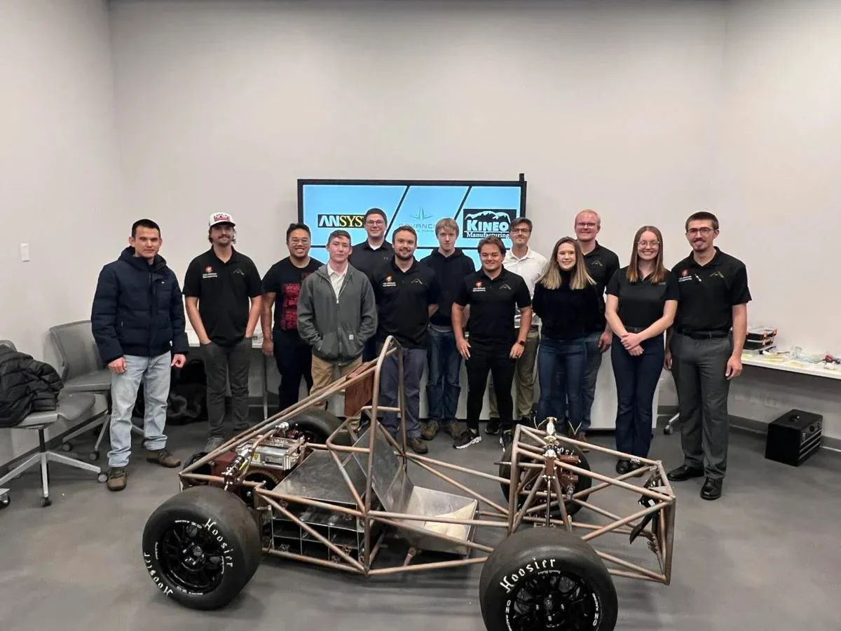 Economics Department-sponsored student racing car project